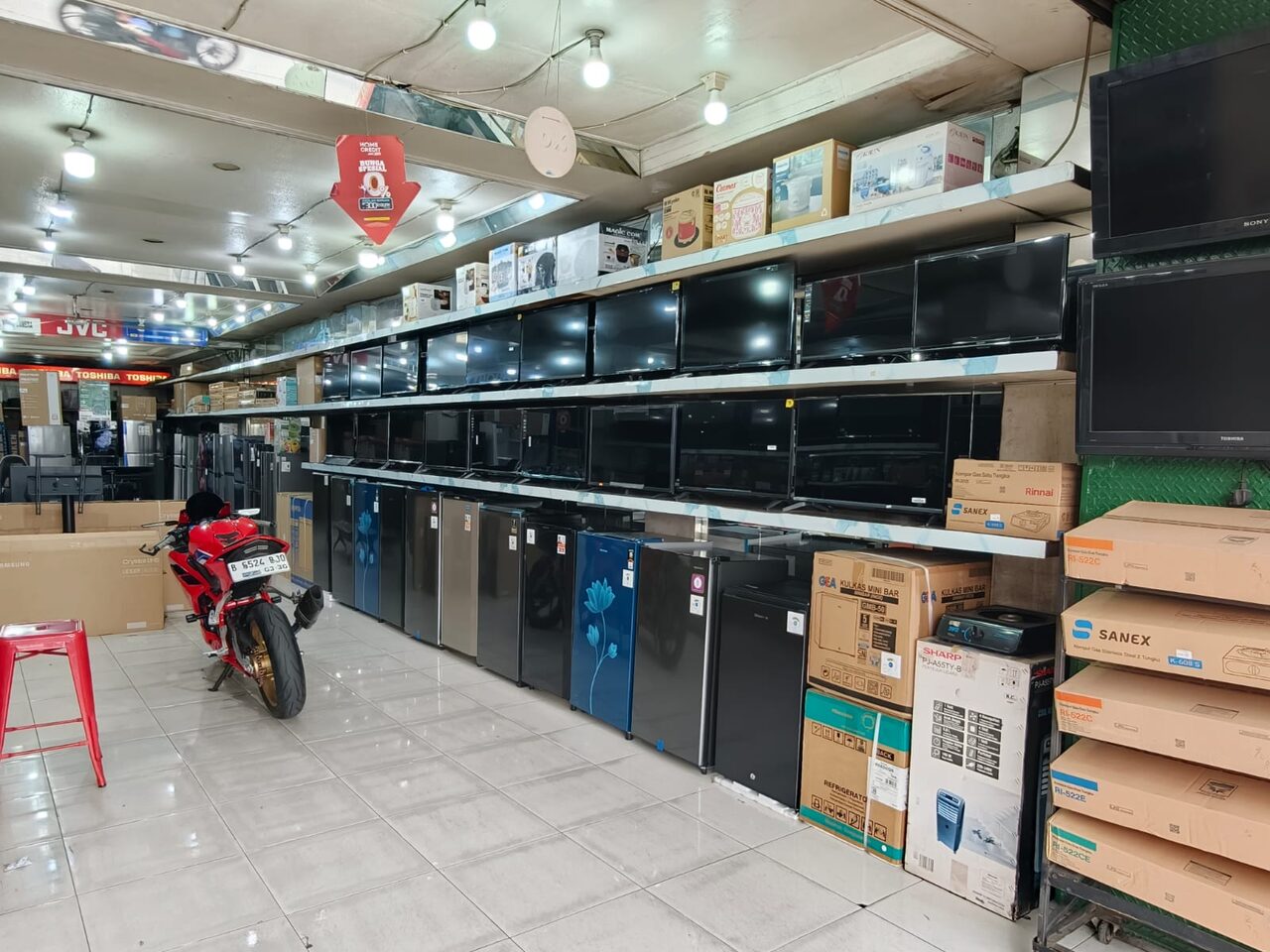 Kulkas 1 pintu di toko 23 Electronic, Ciputat
