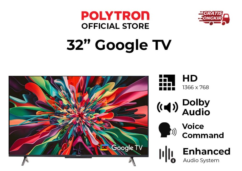 Polytron 32" Google TV